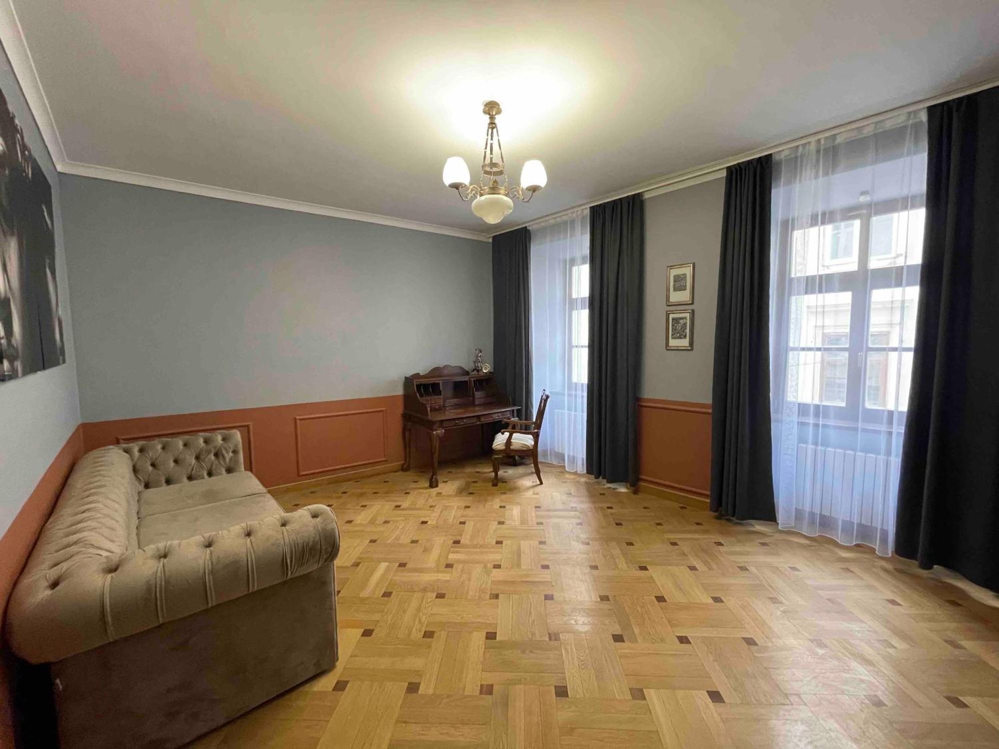 Apartamento Tut Staroevreyska With Terrace Leópolis Exterior foto